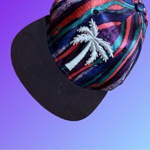 BLVD Multicolor Palm Tree Hat